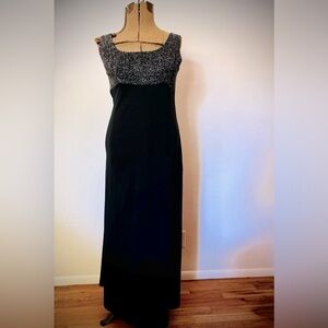 Audrey Hepburn Sparkle Bust Empire Waist LBD